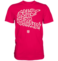 Shirtigo Unisex-Shirts Sorbet / S The Power of Movement - Front Print - Premium Shirt - (Flip Label) E-Bike-Community