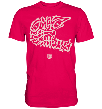 Shirtigo Unisex-Shirts Sorbet / S The Power of Movement - Front Print - Premium Shirt - (Flip Label) E-Bike-Community