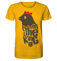 Shirtigo Unisex-Shirts Spectra Yellow / XS Chicken Line - King  - Organic Shirt E-Bike-Community