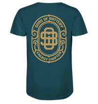 Shirtigo Unisex-Shirts Stargazer / XS Sons of Battery - Vintage Logo - Organic Shirt E-Bike-Community