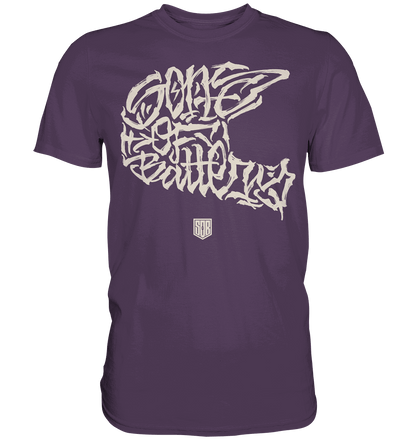 Shirtigo Unisex-Shirts Urban Purple / S The Power of Movement - Front Print - Premium Shirt - (Flip Label) E-Bike-Community