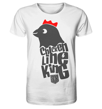 Shirtigo Unisex-Shirts White / XS Chicken Line - King  - Organic Shirt E-Bike-Community