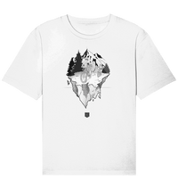 Shirtigo Unisex-Shirts White / XS Freedom - Organic Relaxed Shirt (Flip Label) E-Bike-Community