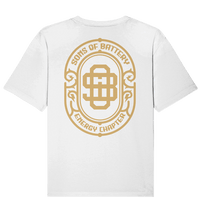 Shirtigo Unisex-Shirts White / XS Sons of Battery - Vintage Logo - Organic Relaxed Shirt E-Bike-Community