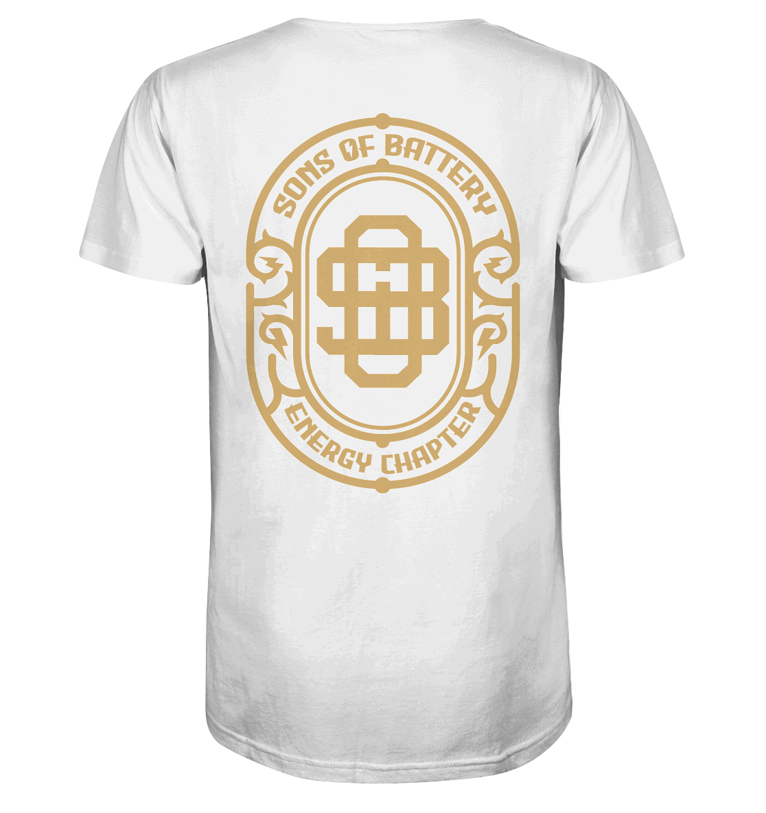 Shirtigo Unisex-Shirts White / XS Sons of Battery - Vintage Logo - Organic Shirt E-Bike-Community