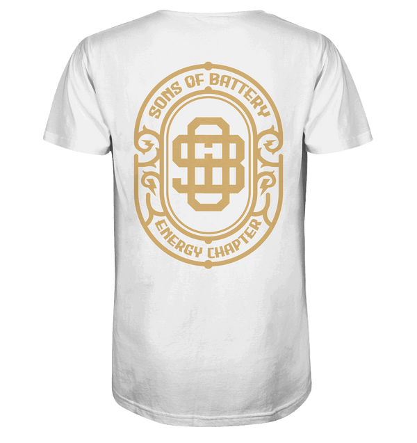 Shirtigo Unisex-Shirts White / XS Sons of Battery - Vintage Logo - Organic Shirt E-Bike-Community