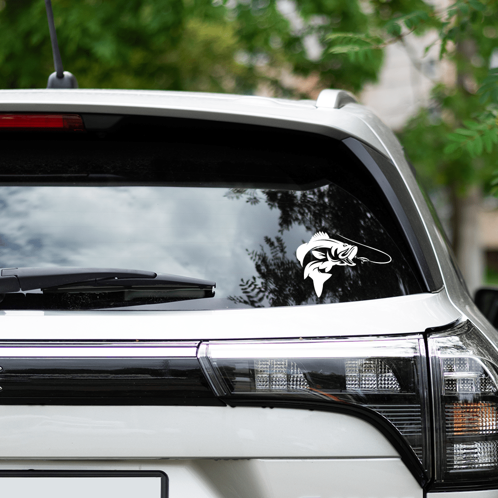 SoB-Media Folien & Sticker Strike Moment – Vinyl Sticker für Angler und Fischer| 20 x 14 cm E-Bike-Community