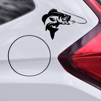 SoB-Media Folien & Sticker Strike Moment – Vinyl Sticker für Angler und Fischer| 20 x 14 cm E-Bike-Community