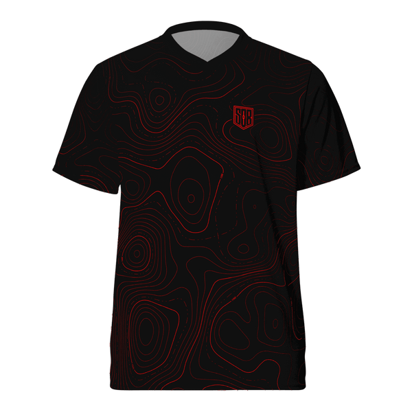 Sons of Battery® - E-MTB Brand & Community 2XS Topografie / Map - Trikot E-Bike-Community