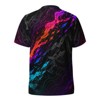 Sons of Battery® - E-MTB Brand & Community CUT-SEW Trailstorm - Recyceltes Unisex-Trikot mit Allover-Druck E-Bike-Community