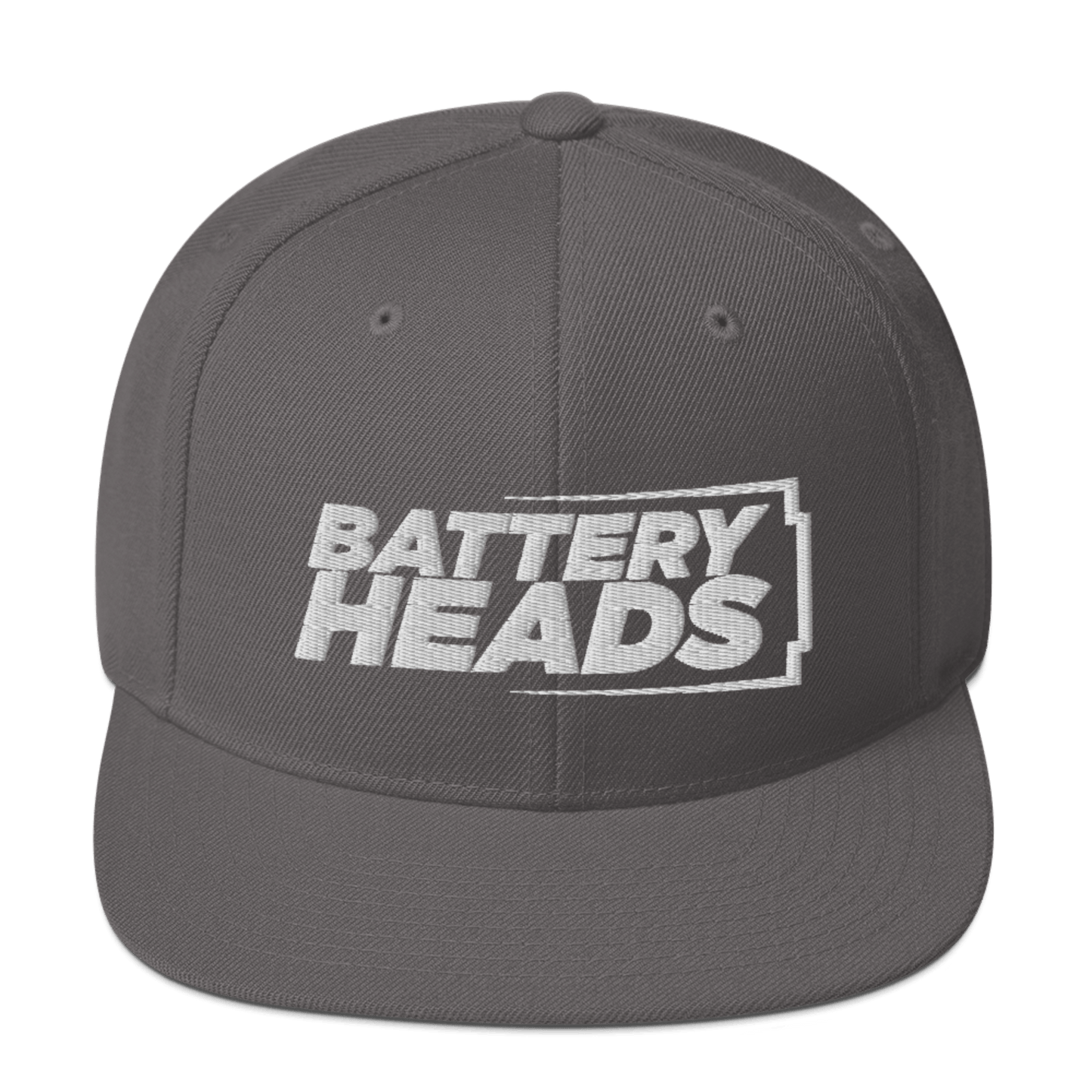 Sons of Battery® - E-MTB Brand & Community Dunkelgrau Battery Heads - Snapback-Cap E-Bike-Community