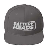 Sons of Battery® - E-MTB Brand & Community Dunkelgrau Battery Heads - Snapback-Cap E-Bike-Community