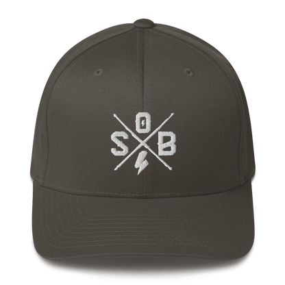 Sons of Battery® - E-MTB Brand & Community Dunkelgrau / S/M SOB - Flexfit E-Bike-Community