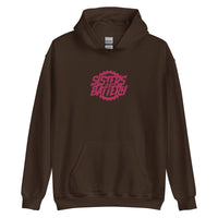 Sons of Battery® - E-MTB Brand & Community Dunkle Schokolade / S Sisters of Battery - gestickter Kapuzenpullover E-Bike-Community
