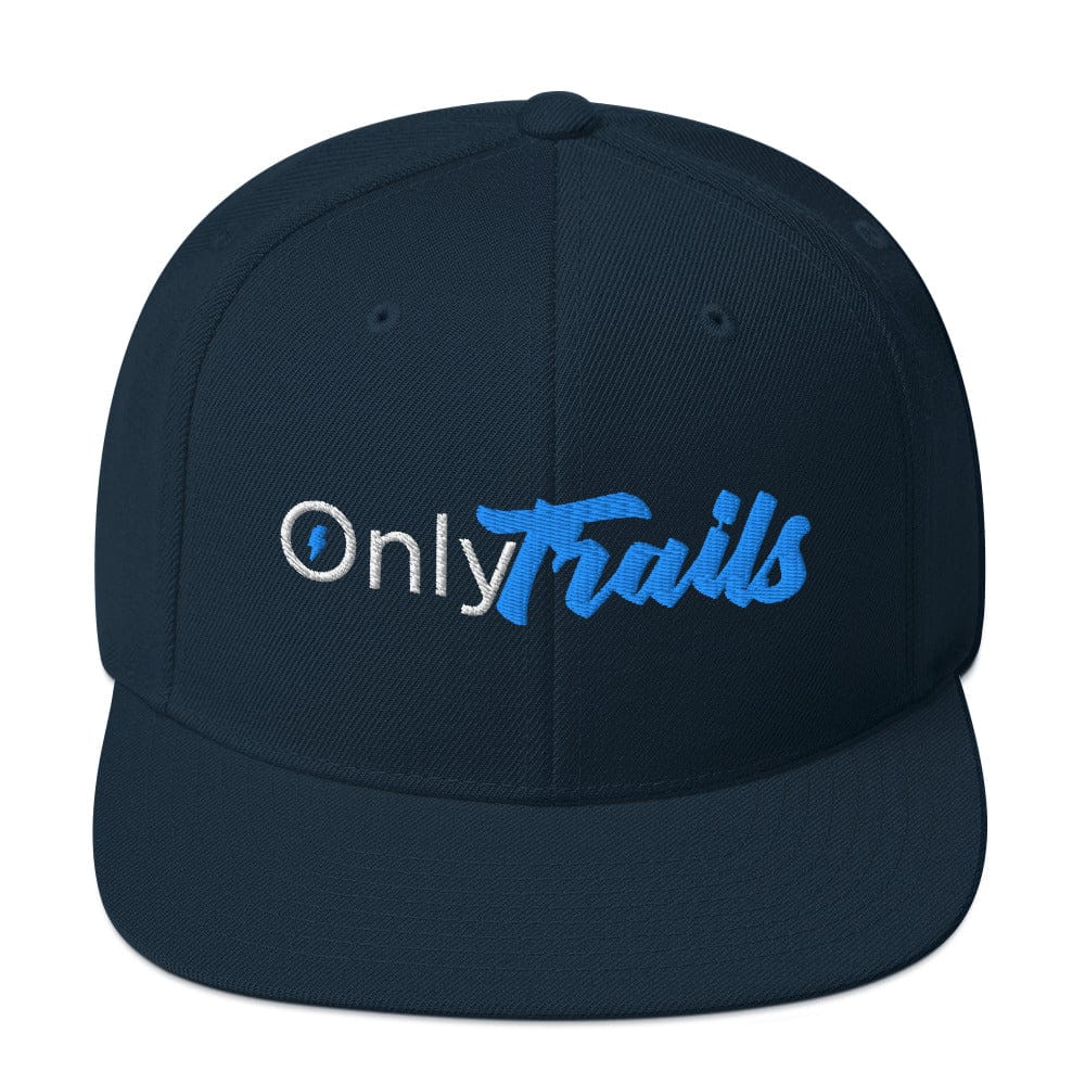Sons of Battery® - E-MTB Brand & Community Dunkles Navy Onlytrails - Snapback-Cap E-Bike-Community