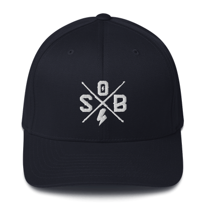 Sons of Battery® - E-MTB Brand & Community Dunkles Navy / S/M SOB - Flexfit E-Bike-Community