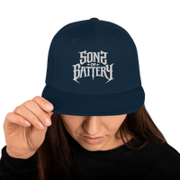 Sons of Battery® - E-MTB Brand & Community Dunkles Navy Sons of Battery 2 Snapback-Cap E-Bike-Community
