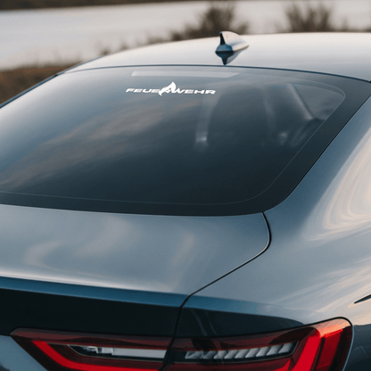 Sons of Battery - E-MTB Brand & Community Feuerwehr Vinyl Aufkleber für die Heckscheibe E-Bike-Community