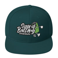 Sons of Battery® - E-MTB Brand & Community Fichte Batt Boy for Life - Snapback-Cap E-Bike-Community