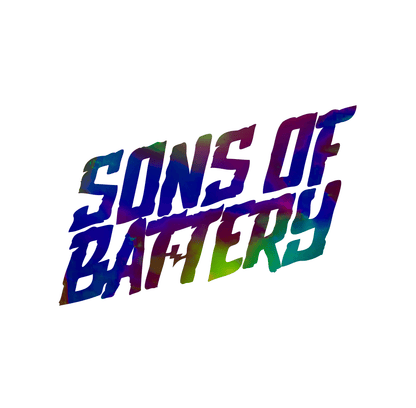 Sons of Battery - E-MTB Brand & Community Folien Dark Rainbow / Sons Signature Sisters / Sons - Folienaufkleber - SoB - E-Bike-Community