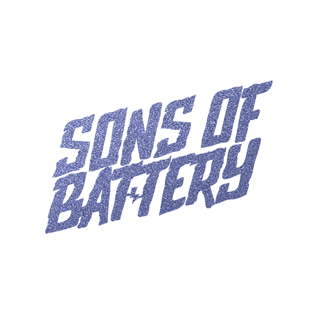 Sons of Battery - E-MTB Brand & Community Folien Galactic Blue / Sons Signature Sisters / Sons - Folienaufkleber - SoB - E-Bike-Community