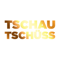 Sons of Battery - E-MTB Brand & Community Folien Gold (Glanz) / 16x6 cm Folien-Aufkleber "Tschau Tschüss" – 16 x 6 cm E-Bike-Community