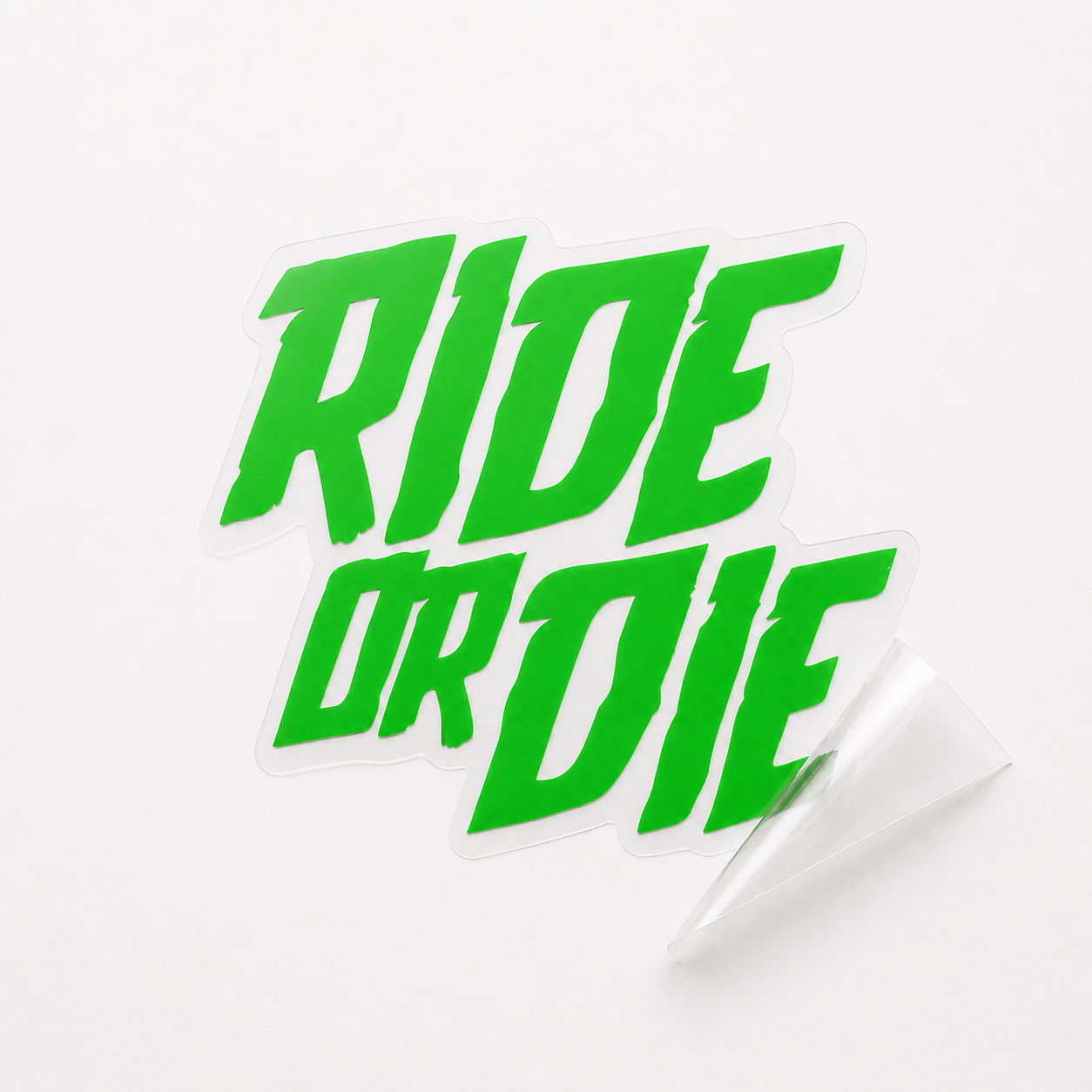 Sons of Battery - E-MTB Brand & Community Folien Grün / 4 cm x 4.5 cm RIDE OR DIE - Folie / Sticker E-Bike-Community