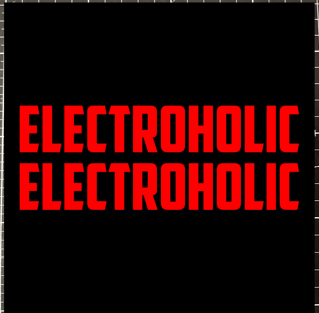 Sons of Battery - E-MTB Brand & Community Folien Kirschrot / 1.6 cm x 10 cm Electrohlic - Folienaufkleber E-Bike-Community