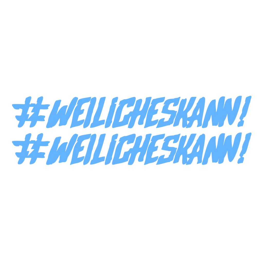 Sons of Battery - E-MTB Brand & Community Folien Lichtblau #WEILiCHESKANN - Folienaufkleber 2er E-Bike-Community