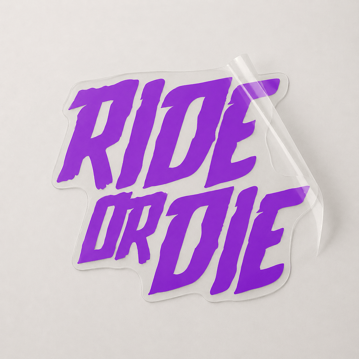 Sons of Battery - E-MTB Brand & Community Folien Lila / 4 cm x 4.5 cm RIDE OR DIE - Folie / Sticker E-Bike-Community