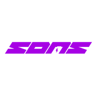 Sons of Battery - E-MTB Brand & Community Folien Lila SONS Folienplot - 18,5 x 2,5 E-Bike-Community
