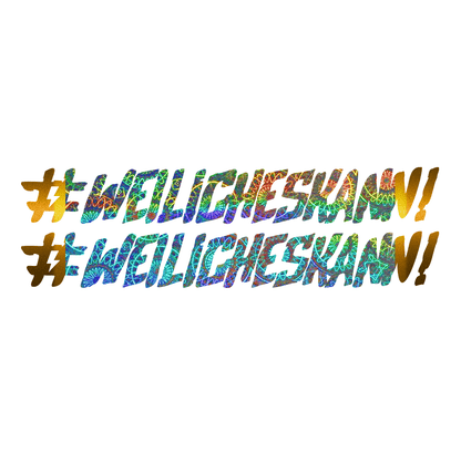 Sons of Battery - E-MTB Brand & Community Folien Mandala #WEILiCHESKANN - Folienaufkleber 2er E-Bike-Community