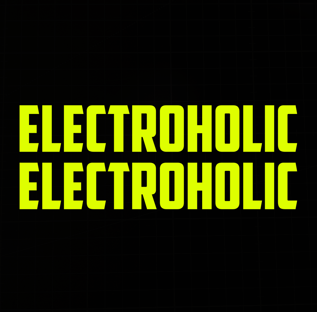 Sons of Battery - E-MTB Brand & Community Folien Neongelb / 1.6 cm x 10 cm Electrohlic - Folienaufkleber E-Bike-Community