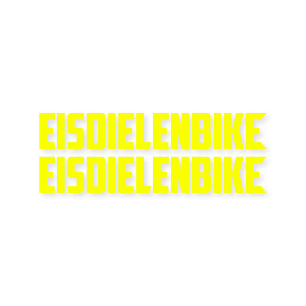 Sons of Battery - E-MTB Brand & Community Folien Neongelb EISDIELENBIKE E-Bike-Community