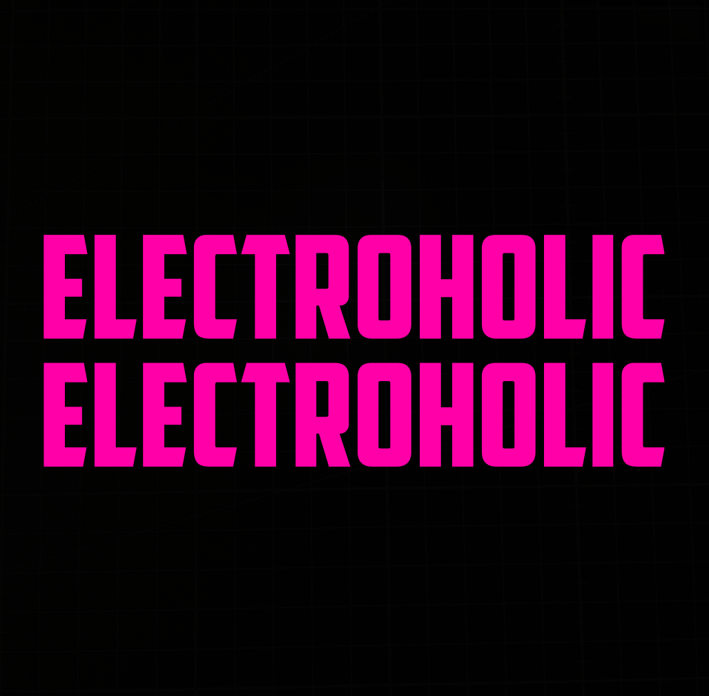 Sons of Battery - E-MTB Brand & Community Folien Neonpink / 1.6 cm x 10 cm Electrohlic - Folienaufkleber E-Bike-Community