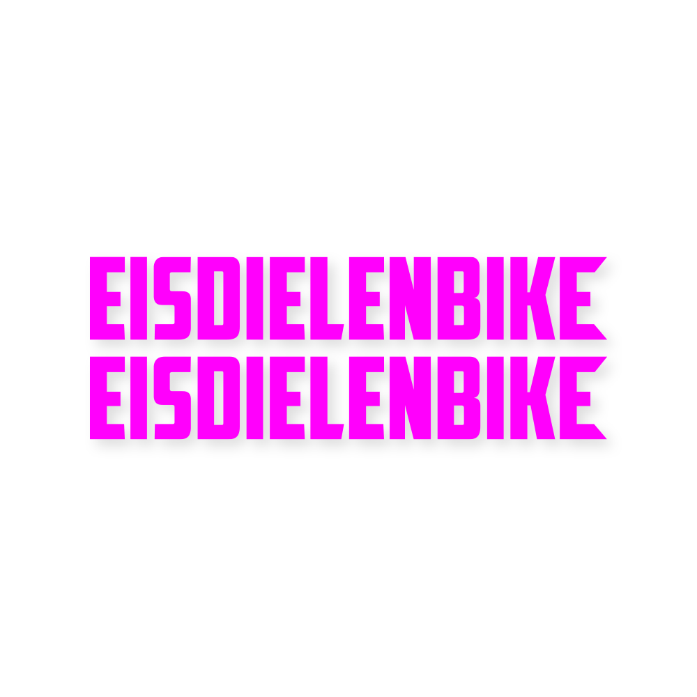 Sons of Battery - E-MTB Brand & Community Folien Neonpink EISDIELENBIKE E-Bike-Community