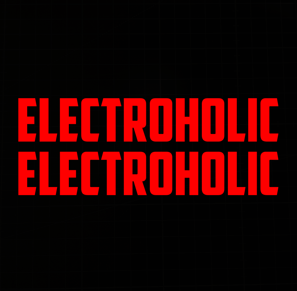 Sons of Battery - E-MTB Brand & Community Folien Neonrot / 1.6 cm x 10 cm Electrohlic - Folienaufkleber E-Bike-Community