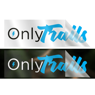 OnlyTrails - Folienaufkleber
