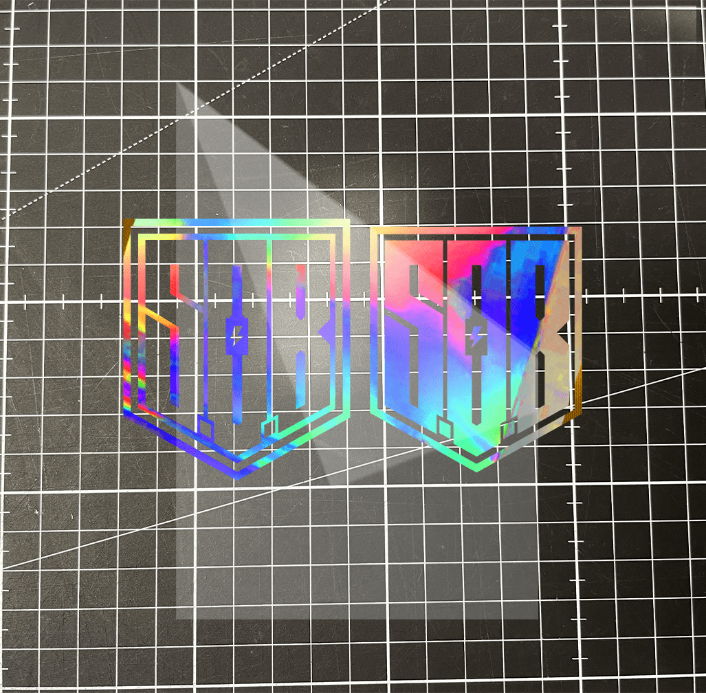 Sons of Battery - E-MTB Brand & Community Folien Rainbow / 3,7 cm x 3 cm SONS OF BATTERY© – Supporter Folie “Modernes Logo” in verschiedenen Farben und Größen E-Bike-Community