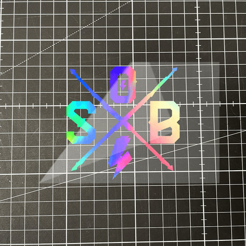 Cross foil sticker - SoB -