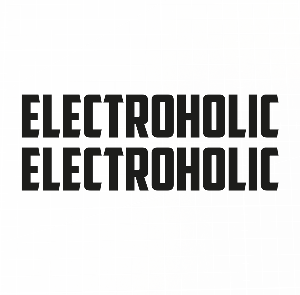 Sons of Battery - E-MTB Brand & Community Folien Schwarz (Glanz) / 1.6 cm x 10 cm Electrohlic - Folienaufkleber E-Bike-Community