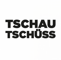 Sons of Battery - E-MTB Brand & Community Folien Schwarz (Glanz) / 16x6 cm Folien-Aufkleber "Tschau Tschüss" – 16 x 6 cm E-Bike-Community
