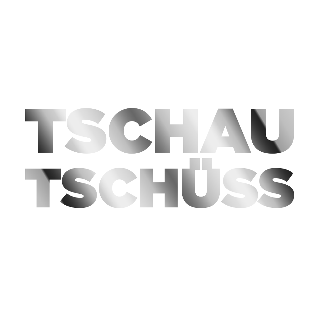 Sons of Battery - E-MTB Brand & Community Folien Silber (Glanz) / 16x6 cm Folien-Aufkleber "Tschau Tschüss" – 16 x 6 cm E-Bike-Community