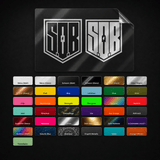 Sons of Battery - E-MTB Brand & Community Folien SoB Folienaufkleber 2er E-Bike-Community