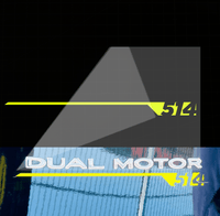 Sons of Battery - E-MTB Brand & Community Folien & Sticker 1.2 x 18 cm / Neongelb 514 Horsepower - Tesla Aufkleber E-Bike-Community