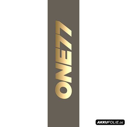 Sons of Battery® - E-MTB Brand & Community Folien & Sticker 48 cm x 12 cm / ONE44 dustyolive´n´gold / One77 CUBE ONE44 / ONE77 -  Akku Sticker Abdeckung Cover Universal / Schutzfolie / für alle E-Bikes CUBE E-Bike-Community
