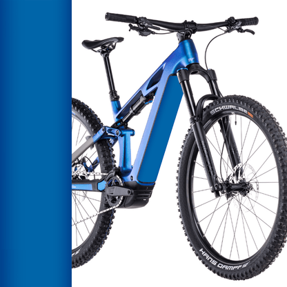 Sons of Battery® - E-MTB Brand & Community Folien & Sticker 48 cm x 12 cm / ONE44 nebula´n´white / Keine CUBE ONE44 / ONE77 -  Akku Sticker Abdeckung Cover Universal / Schutzfolie / für alle E-Bikes CUBE E-Bike-Community