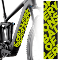 Sons of Battery® - E-MTB Brand & Community Folien & Sticker 48 cm x 12 cm / SOB Verschiedene Designs -  Akku Abdeckung Cover Sticker Universal / Schutzfolie E-Bike-Community