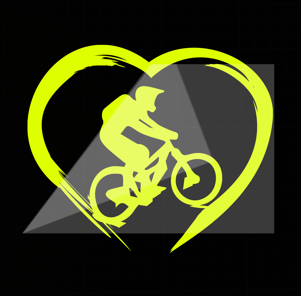 Sons of Battery - E-MTB Brand & Community Folien & Sticker 5.6 x 7 cm / Neongelb Love E-MTB Vinyl Sticker E-Bike-Community