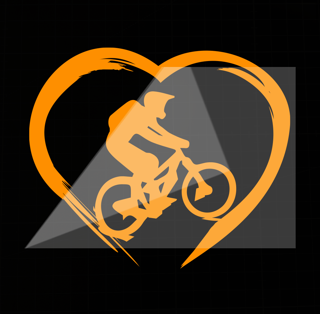 Sons of Battery - E-MTB Brand & Community Folien & Sticker 5.6 x 7 cm / Neonorange Love E-MTB Vinyl Sticker E-Bike-Community